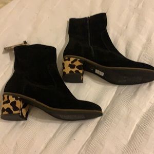 Ankle boot suede ankle boots